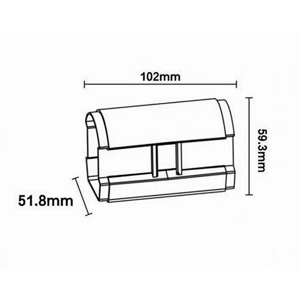CONNETTORE GIUNTO DIRITTO PER CONNESSIONI PLAFONIERE LINEARI RACCORDABILI YL20-D
