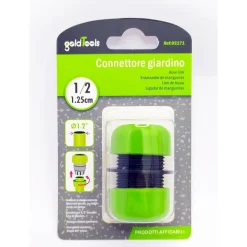 CONNETTORE GIUNZIONE TUBI DA 3/4″ INNESTO RIPARATORE IN PLASTICA GIARDINO 92172