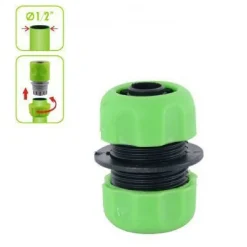 CONNETTORE GIUNZIONE TUBI DA 1/2″ INNESTO RIPARATORE IN PLASTICA GIARDINO 92171