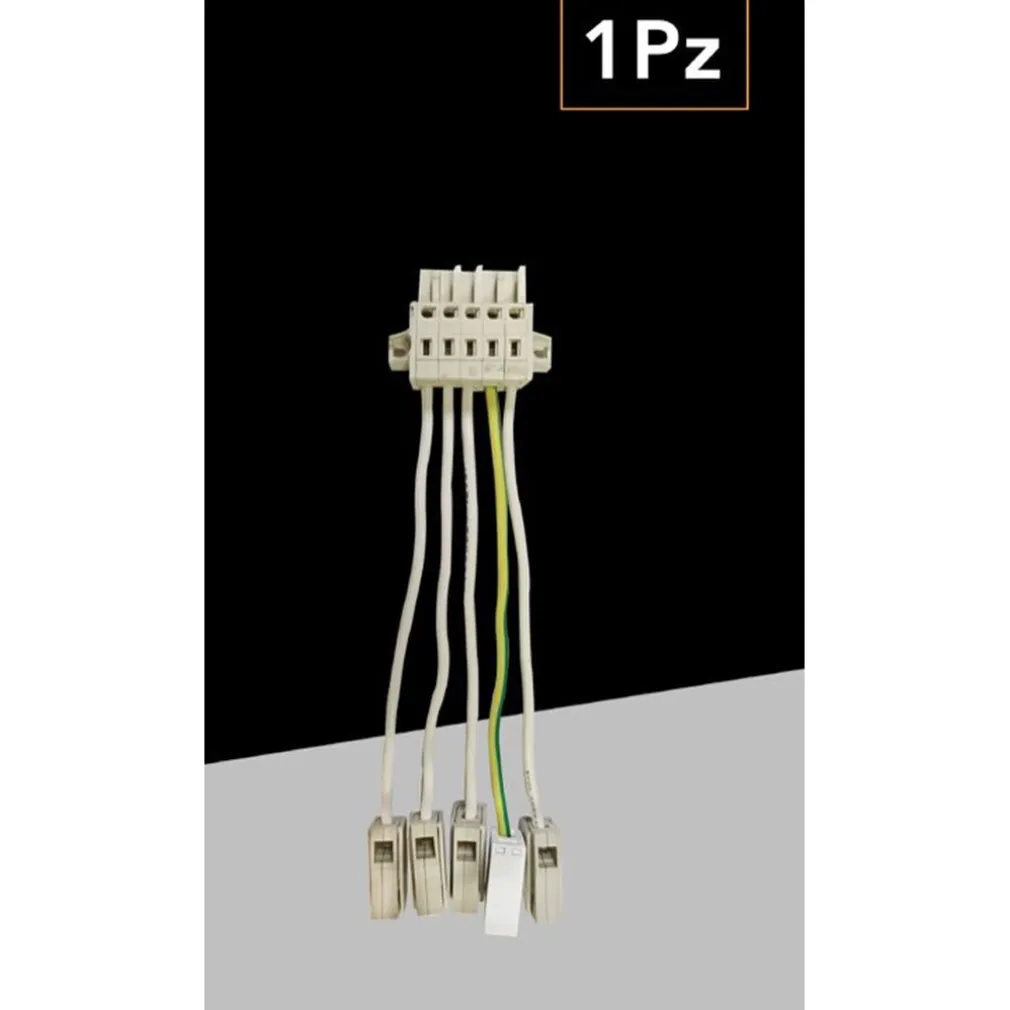 CONNETTORE ILLUMINAZIONE LINEARE A LED TRIFASE PER QJ68150-3C TAPPO TERMINALE QJ68150-CV