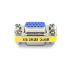 CONNETTORE VGA FEMMINA A FEMMINA VIDEO 720P ADATTATORE PROLUNGA CAVO TV C-058