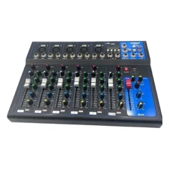 CONSOLE MISSAGGIO MIXER PROFESSIONALE 7 CHANNEL MIXING SERIE USB BLUETOOTH Q-7L