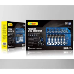 CONSOLE MISSAGGIO MIXER PROFESSIONALE 7 CHANNEL MIXING SERIE USB BLUETOOTH Q-7L