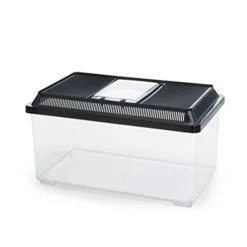 CONTENITORE BOX 21,5X14X14,7CM TERRARIO ACQUARIO PESCI ANIMALI IN PLASTICA COD. 203A