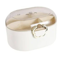 CONTENITORE ORGANIZZATORE PER CASSETTI ARREDAMENTO COLORE BIANCO DIM. 27X24X18CM