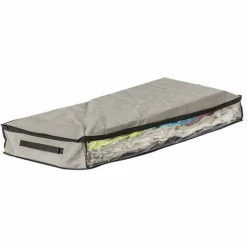 CONTENITORE SALVASPAZIO SOTTOLETTO TESSUTO CAMBI STAGIONE COPERTE VESTITI 105X45CM