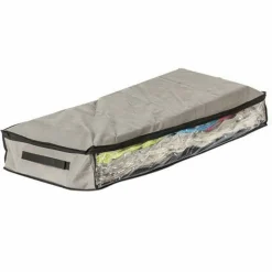 CONTENITORE SALVASPAZIO SOTTOLETTO TESSUTO CAMBI STAGIONE COPERTE VESTITI 80X45CM