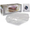 CONTENITORE SCATOLA PORTASCARPE STIVALI PLASTICA ORGANIZZATORE SCARPIERA ARMADIO