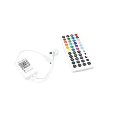 CONTROLLER WI-FI WIRELESS CON TELECOMANDO PER STRISCIA LED RGB 12V 6A Q-DL50