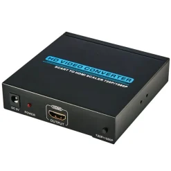 CONVERTITORE ADATTATORE DA PRESA SCART FEMMINA A HDMI FEMMINA PER AUDIO E VIDEO