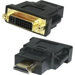 CONVERTITORE ADATTATORE DINAMICO DA HDMI MASCHIO A DVI FEMMINA HD 1080P Q-C31