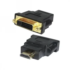 CONVERTITORE ADATTATORE DINAMICO DA HDMI MASCHIO A DVI FEMMINA HD 1080P Q-C31