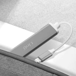 CONVERTITORE OTG CONNETTORE LIGHTNING A LIGHTNING + 2XUSB 3IN1 HUB IPHONE IP7942