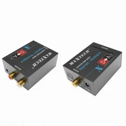 CONVERTITORE UNIDIREZIONALE AUDIO DA DIGITALE COASSIALE A ANALOGICO L/R MAXTECH DK-201