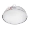 COPERCHIO COPRICIBO COPRI PIATTI ALIMENTI CIBO COPERTURA RETE IN METALLO 27,5cm