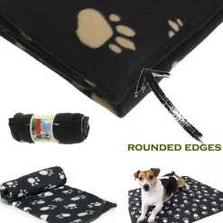 COPERTA PLAID IN PILE COPRI DIVANO O COPRISEDILE PER CANI E GATTI PAW 90 X 120