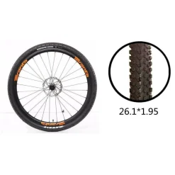 COPERTONE RUOTA PNEUMATICO GOMME PER BICI BICICLETTA MTB BIKE 26.1×1.95 ZX-8110