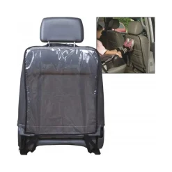 COPERTURA COPRISEDILE PROTEZIONE SEDIOLINO POSTERIORE SEDILE AUTO BAMBINI TRASPARENTE