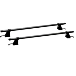 COPPIA BARRE PORTATUTTO PORTAPACCHI PER AUTO UNIVERSALI IN ALLUMINIO DA 120 CM