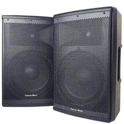 COPPIA CASSE AUDIO ACUSTICHE 3600 W EXTREME SOUND WOOFER 12