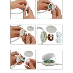 COPPIA DI LACCI PIATTI PER SCARPE COLORATI CON LUCI A LED STRINGHE SNEAKER