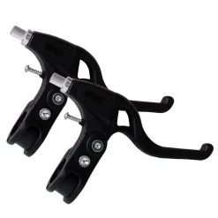 COPPIA DI LEVE FRENI IN RESINA PER BICICLETTA BICI ATTACCO UNIVERSALE XC-2615