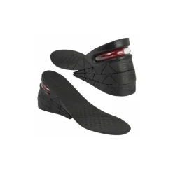 COPPIA DI SOLETTE ALZA TACCHI TACCO PER UOMO NERO ALZATACCO PER SCARPE ALTEZZA