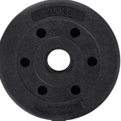 COPPIA DISCHI DUMMBELL PESI DISCO PER BILANCIERE MANUBRI DA 1,25KG BODYBUILDING