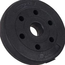 COPPIA DISCHI DUMMBELL PESI DISCO PER BILANCIERE MANUBRI DA 1,25KG BODYBUILDING