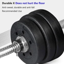 COPPIA DISCHI DUMMBELL PESI DISCO PER BILANCIERE MANUBRI DA 1 KG BODYBUILDING