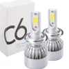 COPPIA LAMPADE ANABBAGLIANTI ABBAGLIANTI C6 HB4 9006 6000K LED 8V-48V F 36W/3800LM AUTO MOTO