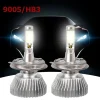 COPPIA LAMPADE FARI RICAMBIO AUTO 9005 HB3 LED 32W ALTA LUMINOSITA BIANCO FREDDO