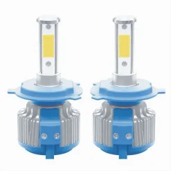 COPPIA LAMPADE LED RICAMBIO AUTO H4 LED 8000 LUMEN 6000K 12V 36W MAXTECH 360-H4