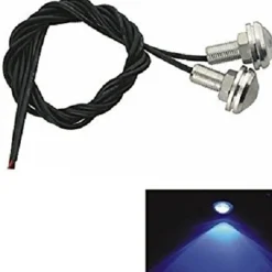 COPPIA LAMPADE LUCI AUTO COB 12V 1.5W BIANCO FREDDO LED CANBUS EAGLE EYE MARCIA