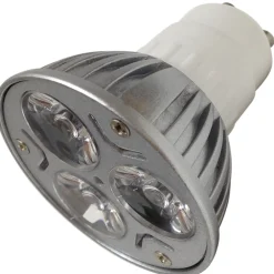 COPPIA LAMPADINA FARETTO 3 LED 3W ATTACCO GU10 BIANCO PURO POWER LED CASA