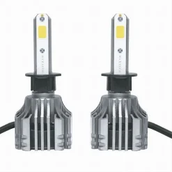 COPPIA LAMPADINE LED H1 AUTO LUCE BIANCA 6500K 12000LM ATTACCO 40W MAXTECH T2-H1