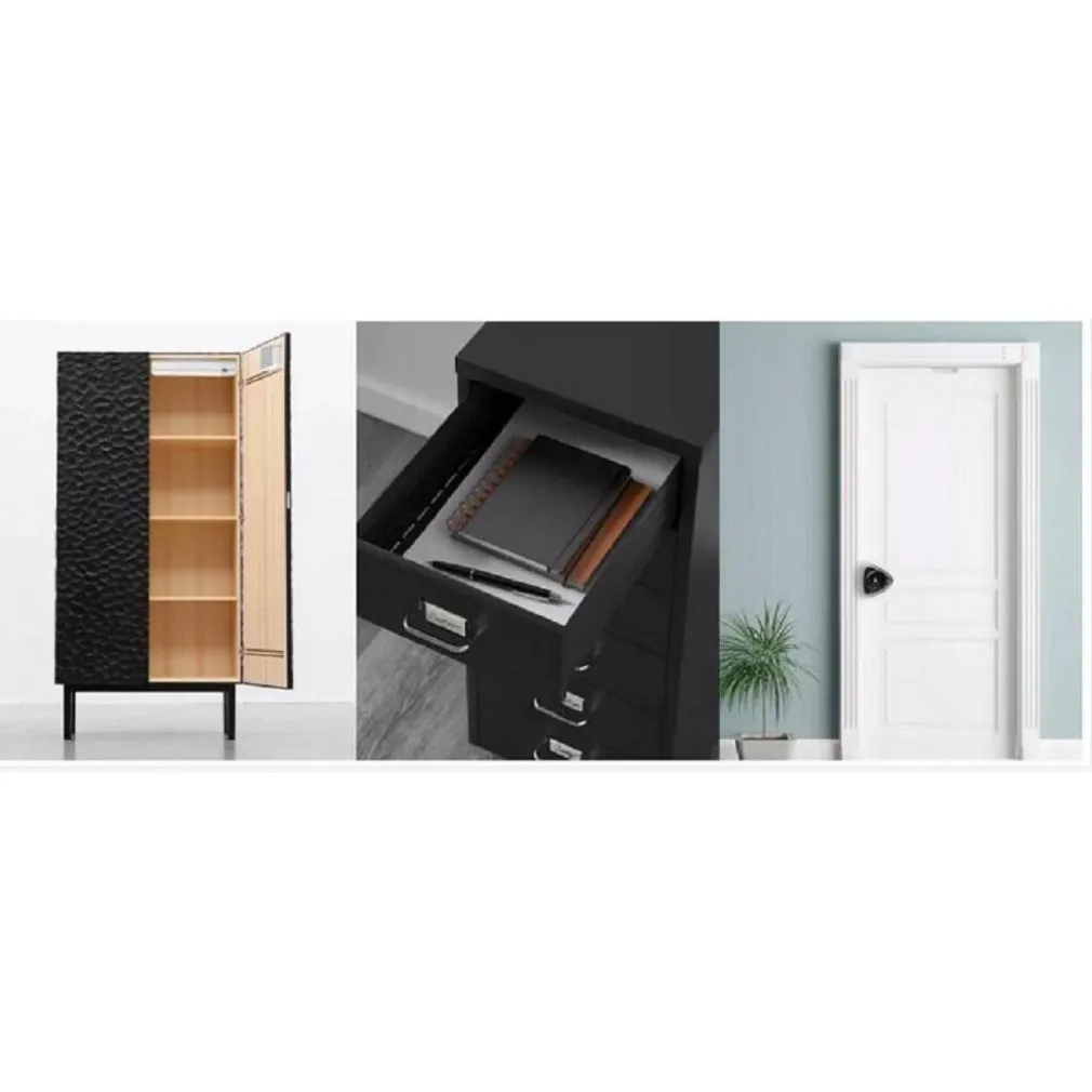 COPPIA LUCI CON 6 LED SENSORE MAGNETICO ARMADIO CASSETTO MOBILE PORTA 6000K