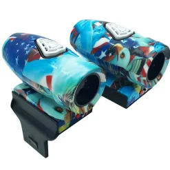 COPPIA MARMITTA FINTA SPRUZZATORE FUMO SUONO HOVERBOARD SKATEBOARD PATTINO