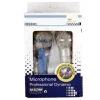 COPPIA MICROFONI DINAMICO TEKONE TE-119 CON FILO KARAOKE CONFERENZA