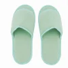 COPPIA PANTOFOLE CIABATTE BAGNO IN TESSUTO VERDE TAGLIA 39-45 STANZA HOTEL 79680