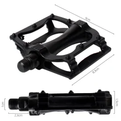 COPPIA PEDALI PER BICI BICICLETTA IN LEGA DI ALLUMINIO ATTACCO UNIVERSALE XC-2515