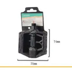 COPPIA PEDALI UNIVERSALI PER BICI BICICLETTA RIFLETTORI CATARIFRNGENTI ZXC-9901