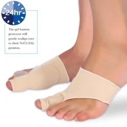 COPPIA PROTEZIONE ALLUCE VALGO CORREZIONE SEPARATORE PER CIPOLLA