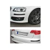 COPPIA PROTEZIONI PER PARAURTI SPOILERS ANTIURTO 52X370MM GOMMA NERO ADESIVO AUTO