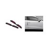 COPPIA PROTEZIONI PORTIERA AUTO CON CATARIFRANGENTI 21CM SALVA PORTE PARACOLPI ESTERNO