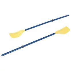 COPPIA REMI DI PLASTICA PAGAIA PER BARCA CANOA CANOTTAGGIO KAYAING 124 CM 017539