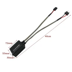 COPPIA RESISTENZE CAMBUS H7 FARI DECODER LED ERRORE CENTRALINA ANTISFARFALLIO