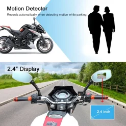 COPPIA SPECCHIETTI MOTO 2.4