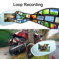 COPPIA SPECCHIETTI MOTO 2.4