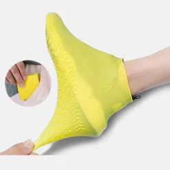 COPRI SCARPE IMPERMEABILE IN SILICONE ANTISCIVOLO COPRISCARPE LAVABILI COPERTURA